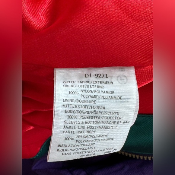 Vintage 80s Descente Ski Suit Snowsuit One Piece Apres Snow Bib Women’s Size 14 - Picture 8 of 16